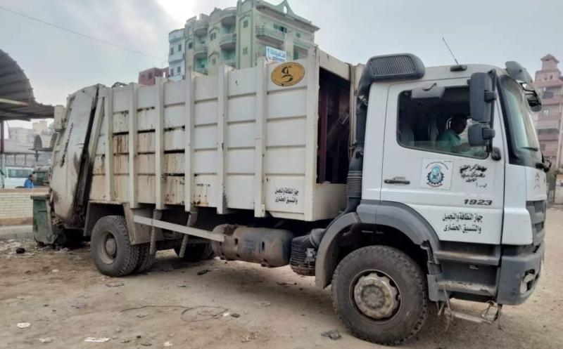 محافظ كفر الشيخ: رفع 170 طن قمامة خلال حملة نظافة مكبرة في الحامول
