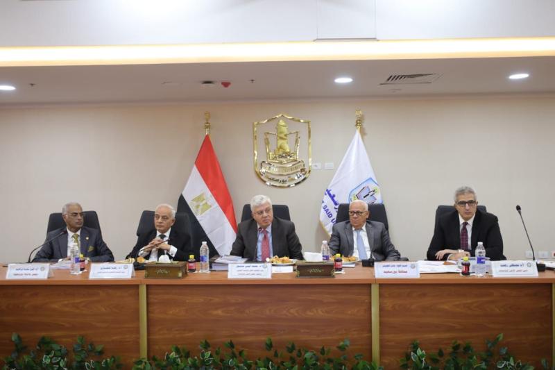 ننشر أبرز قرارات اجتماع المجلس الأعلى للجامعات بجامعة بورسعيد