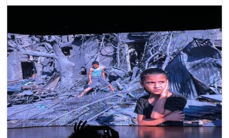 المسرح من أجل الإنسانية.. إفتتاح مهرجان شرم الشيخ الدولي للمسرح الشبابي بصور غزة
