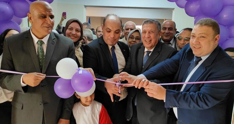 وكيل تعليم البحيرة يفتتح مركز الموهوبين بحوش عيسى