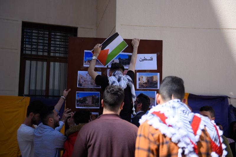 رئيس الجالية الفلسطينية في كفر الشيخ: لدينا 450 طالباً يدرسون في الجامعة ونتألم مما يحدث في غزة