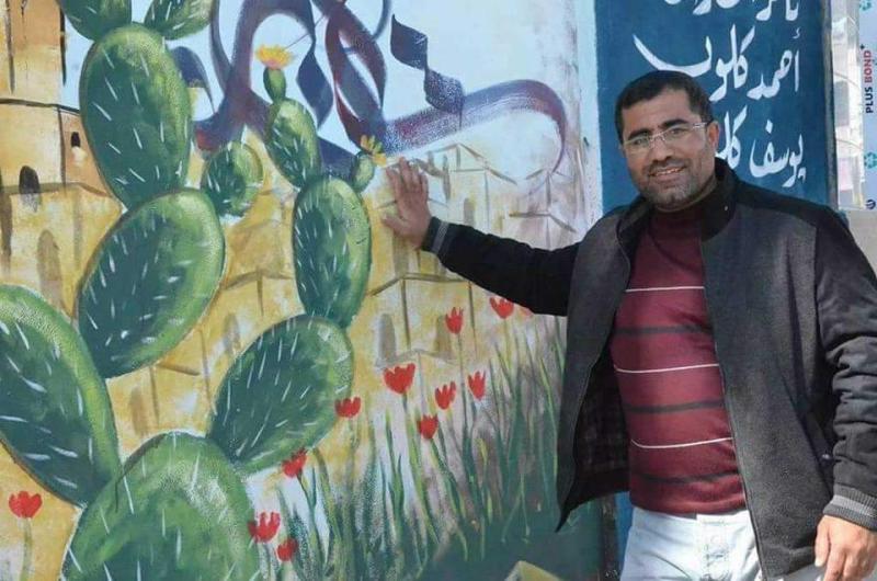 استشهاد رئيس منتدى الفن التشكيلي إثر تعرضه لقصف الاحتلال الإسرائيلي على غزة