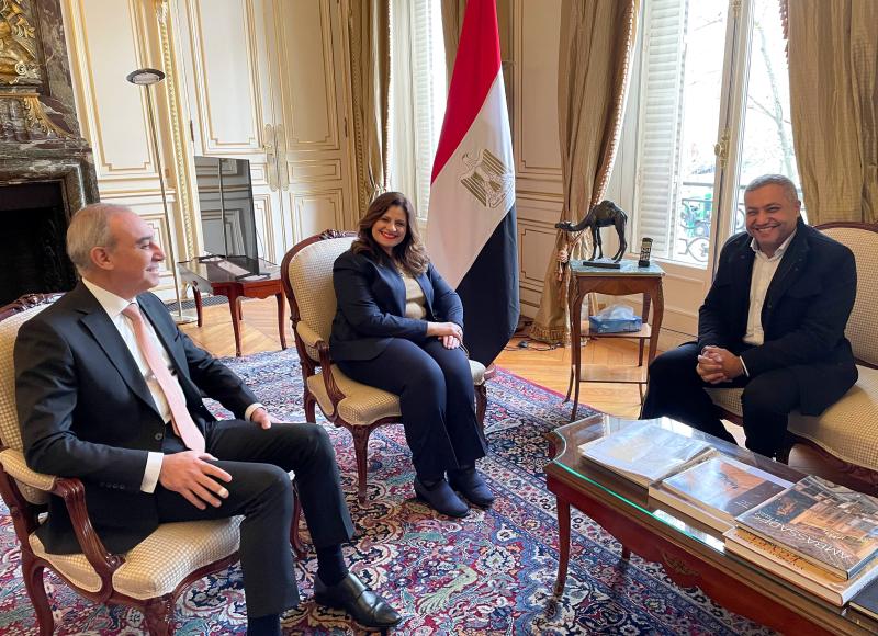 السفيرة سها جندي تؤكد لرجال الأعمال المصريين بالخارج: نفتح أبوابنا للجميع