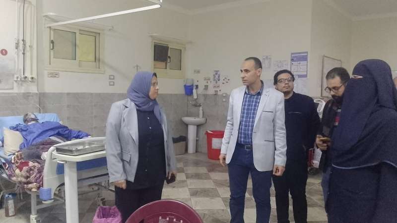 وكيل ”صحة البحيرة” يتابع الخدمة بمستشفيى إدفينا والمحمودية استعدادا للانتخابات الرئاسية