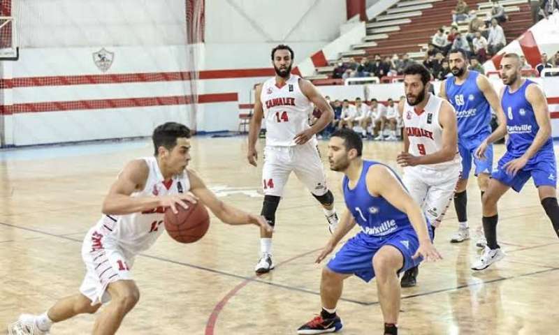 فريق سلة الزمالك يفوز على مسلمين أرمنت بكأس مصر