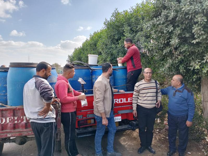 ”صحة البحيرة”: ضبط 760 كيلو لبن ملوث ومكرونة فاسدة خلال حملة مكبرة في أبوحمص