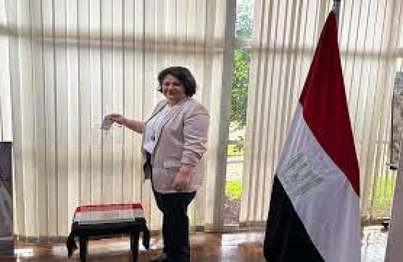  سفيرة مصر لدى البرازيل مي طه خليل