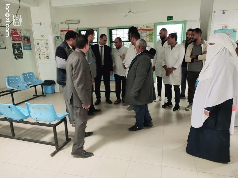 وكيل صحة البحيرة يتفقد مقر الوحدة الصحية بقرية أحمد رامي استعدادا للانتخابات الرئاسية