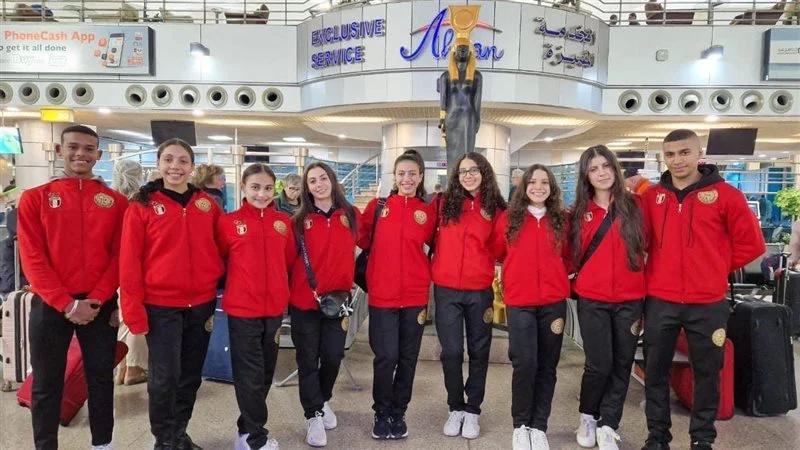منتخب الجمباز يصل إيطاليا للمشاركة في بطولة البحر المتوسط
