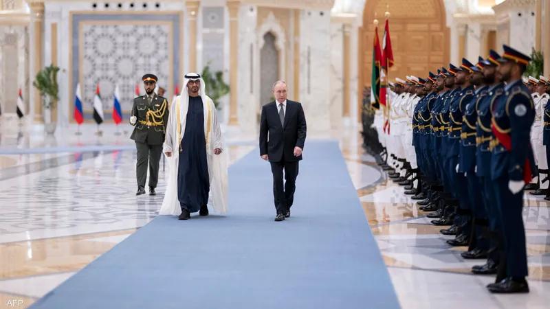 رئيس دولة الامارات محمد بن زايد: الإمارات أكبر شريك تجاري خليجي لروسيا