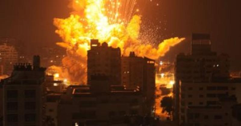 مشاهد النار والدمار في غزة