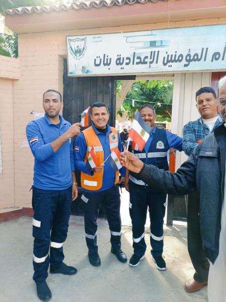 تأمين محيط اللجان الانتخابية بمحافظة الإسماعيلية ب 70 سيارة إسعاف