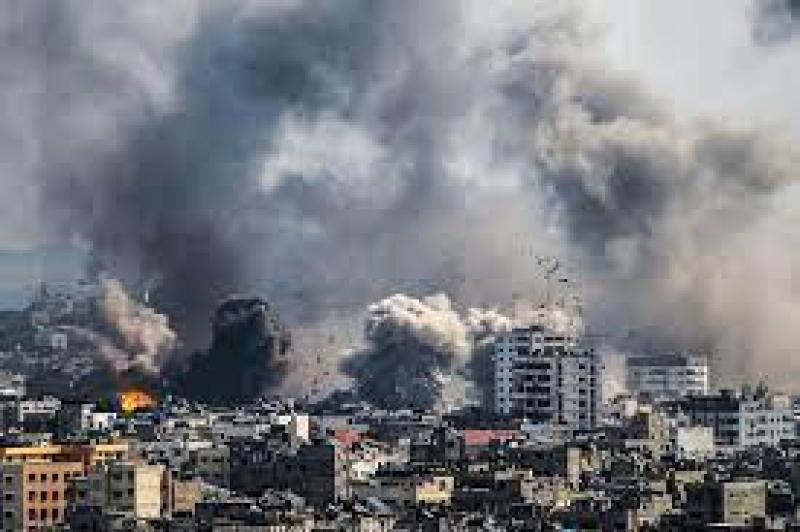 مصرع واصابة 55 من الفلسطينيين الابرياء جراء قصف رفح الفلسطينية