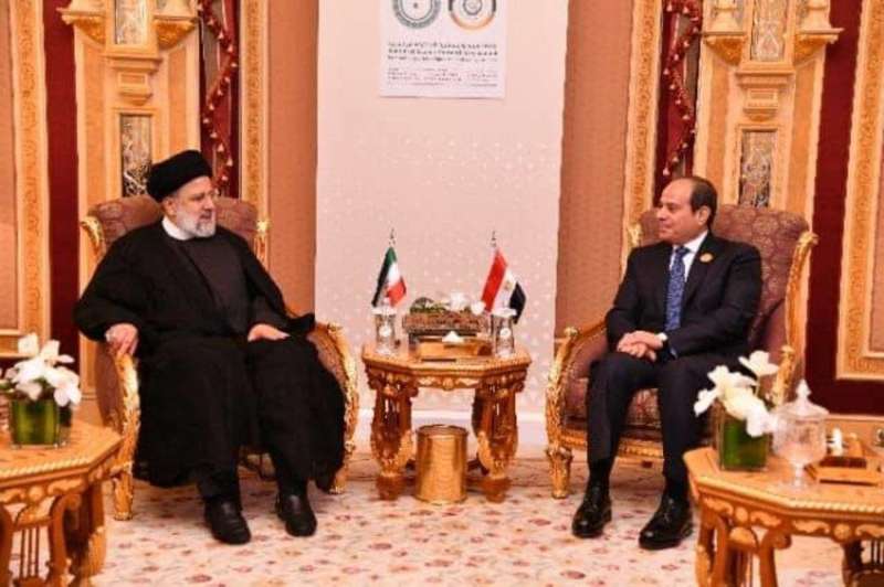 ”غزة ”حاضرة خلال الاتصال الهاتفى بين الرئيس السيسى ورئيس إيران
