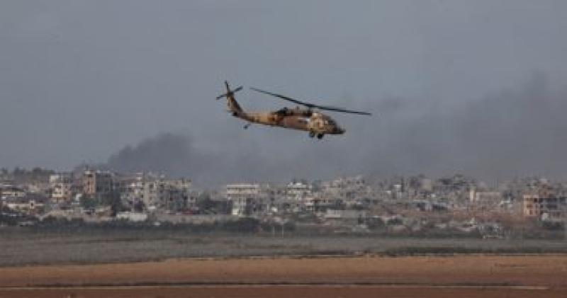 نقلا عن القاهرة الاخبارية : استهداف مروحية صهيونية بصاروخ شمالي غزة