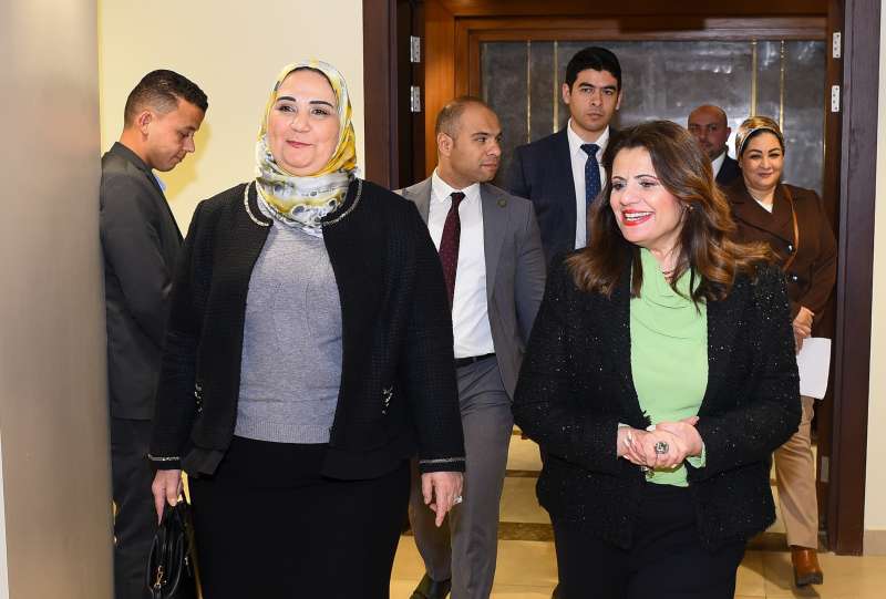 وزيرة الهجرة تستقبل وزيرة التضامن الاجتماعي لبحث مستجدات التعاون لخدمة المصريين بالخارج