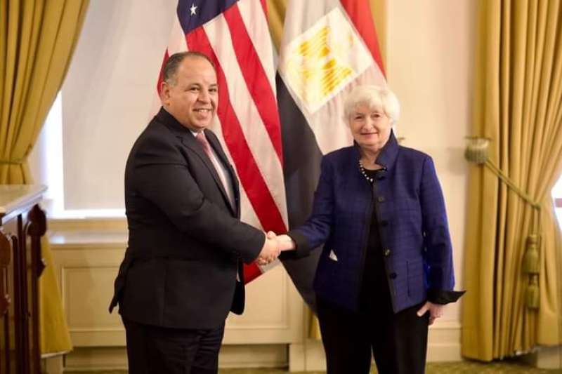 وفد مصرى يلتقي مع كريستالينا جورجيفا مدير عام صندوق النقد الدولي وتؤكد أن الصندوق  سيظل شريكًا قويًا لمصر في هذه الأوقات الصعبة