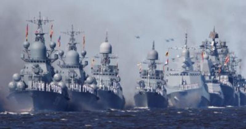 قطع من الاسطول الشمالي الروسي