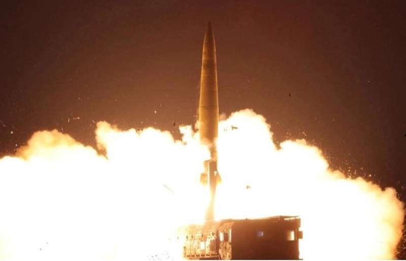 إطلاق صاروخ باليستي من كوريا الشمالية 