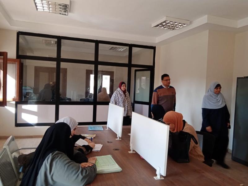 المنوفية : أبوحطب يتفقد مجمع خدمات المواطنين بدنشواي