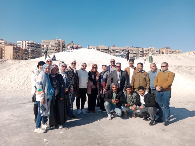 رحلة توعوية للفائزين في المسابقة السياحية لأبناء شمال سيناء