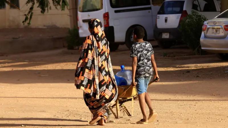 من مشاهد معاناة السودانيين في اللجوء