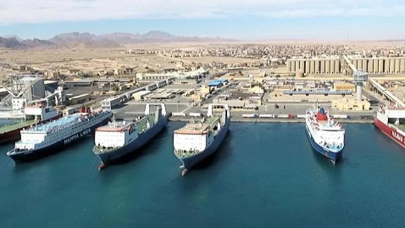 تصدير 47 ألف طن فوسفات من ميناء سفاجا للصين