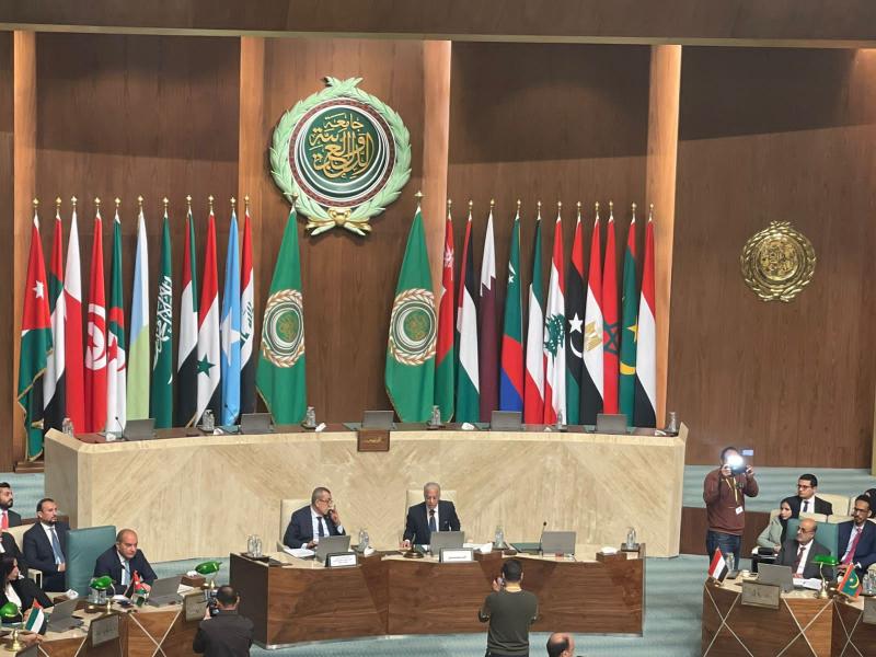انطلاق أعمال الدورة غير العادية لمجلس الجامعة العربية على مستوى المندوبين الدائمين لبحث  جرائم الاحتلال الإسرائيلي على غزة