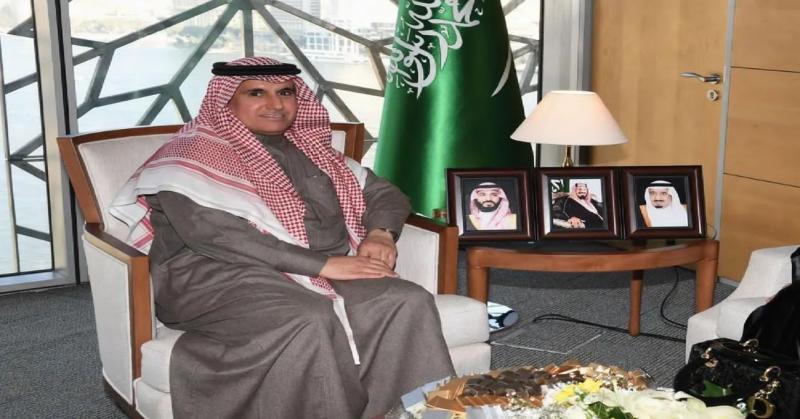 مندوب السعودية لدى الجامعة العربية يلتقي عضو البرلمان العربي