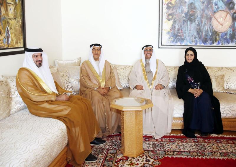 ”العسومي” يستقبل أعضاء البرلمان العربي الجُدد من دولة الإمارات