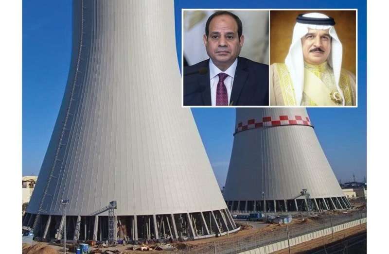 العاهل البحريني يهنئ الرئيس السيسي بمناسبة تدشين عملية الصبة الخرسانية الأولى لمحطة الضبعة النووية السلمية