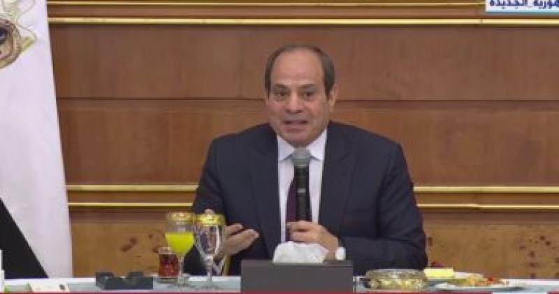 الرئيس السيسى: دولة زى مصر تحتاج أرقاما كبيرة جدا للإنفاق عليها