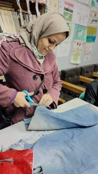 ”شباب  الشرقية ”تنظم ورشة عمل تدريبية عن ”إعادة تدوير ملابس الجينز ” بالعاشر من رمضان