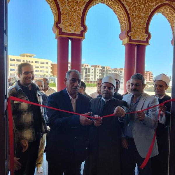 افتتاح مسجد آل صابر بشمال الأحياء بمدينة الغردقة