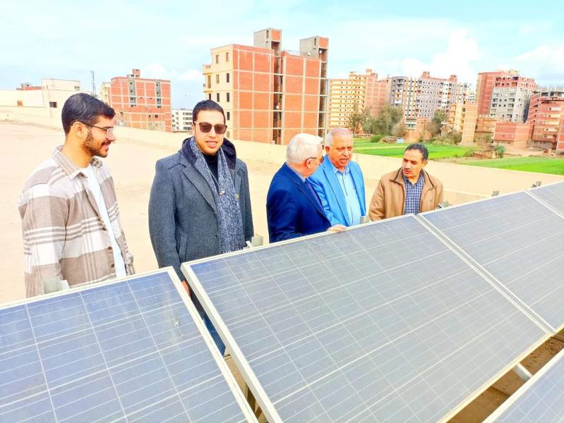 جامعة المنوفية تتجه إلى الطاقة النظيفة لدخول مسابقة الجامعات الصديقة للبيئة