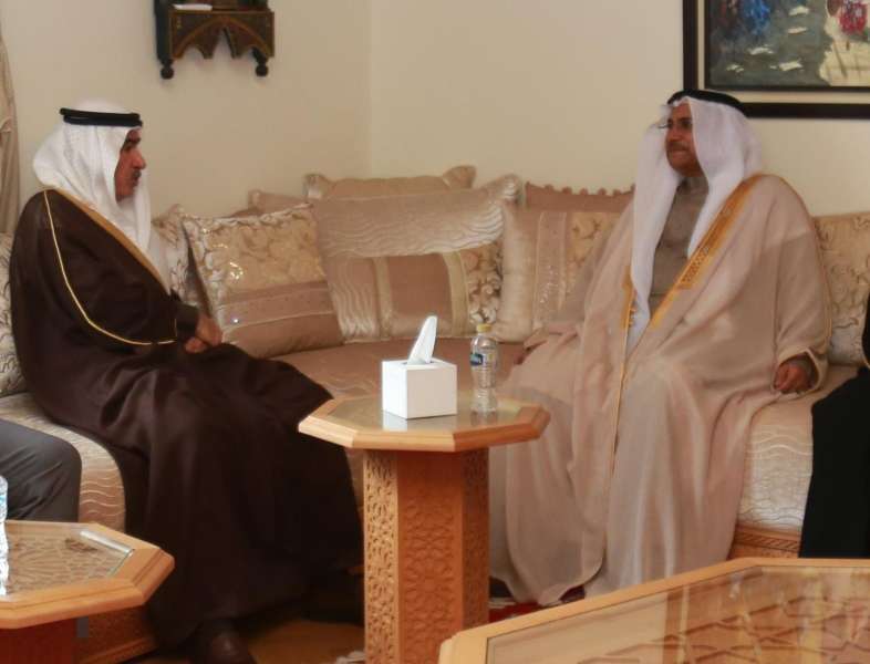 رئيس  البرلمان العربى يشيد بالدور الرائد لمؤسسة البابطين عربياً وعالمياً