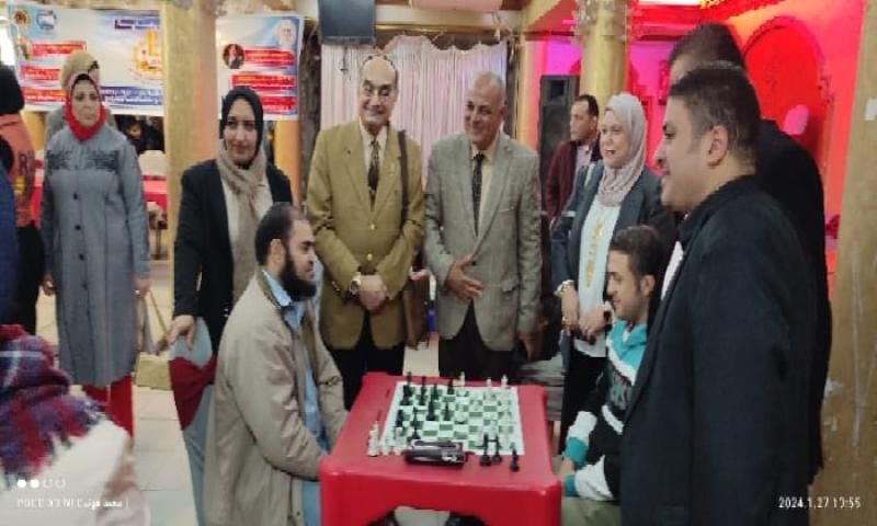 انطلاق فعاليات بطولة الجمهورية للشطرنج لذوي الهمم بطنطا في نسختها الثانية
