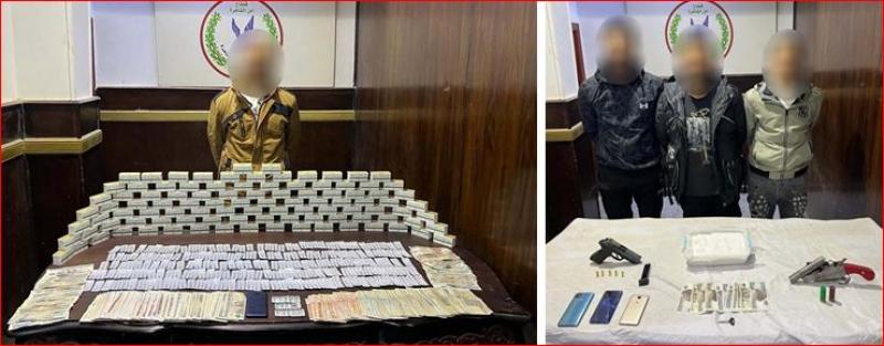 ضبط 25 كيلو مخدرات واسلحة واقراص مخدرة خلال حملة أمنية بالقاهرة (صور)