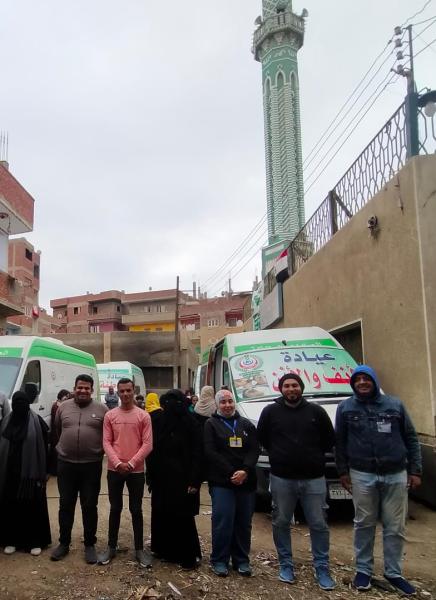 صحة الشرقية: تقديم الخدمة لأكثر من ٣٠٠٠ مريض بالقافلة الطبية بقرية ميت معلا ببلبيس