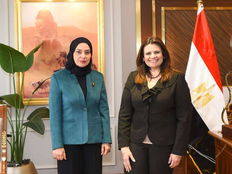 وزيرة الهجرة تستقبل سفيرة البحرين في مصر لبحث تعزيز التعاون المشترك
