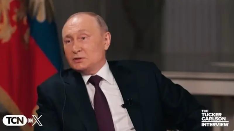 الرئيس الروسي بوتين لتاكر كارلسون: استخدام واشنطن للدولار في الصراع السياسي الخارجي غباء