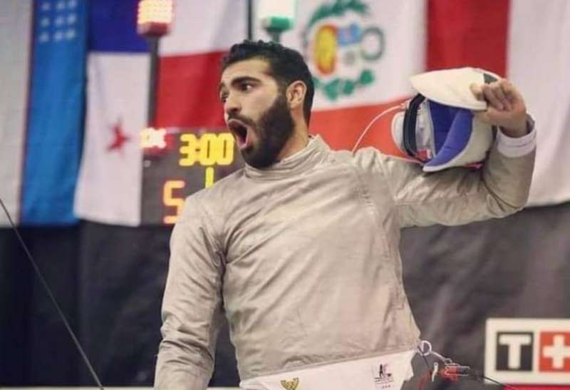 زياد السيسي يتأهل للدور ربع النهائي لكأس العالم للسلاح بجورجيا