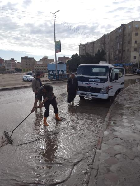البحيرة: نشر ١٣٠٠ معدة لرفع تراكمات مياه الأمطار من شوارع مدن ومراكز المحافظة