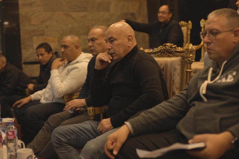 جهاز منتخب مصر يحضر مباراة بيراميدز والاتحاد السكندري