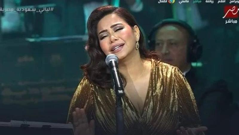شيرين عبدالوهاب تتألق بعيون القلب خلال حفل ليال سعودية مصرية