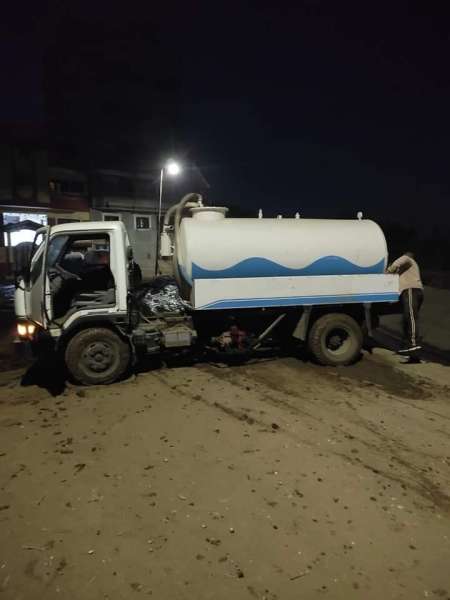 انفجار خط المياه الرئيسى لمدينة الباجور وشركة مياه المنوفية تطرح بدائل لتوصيل الخدمة