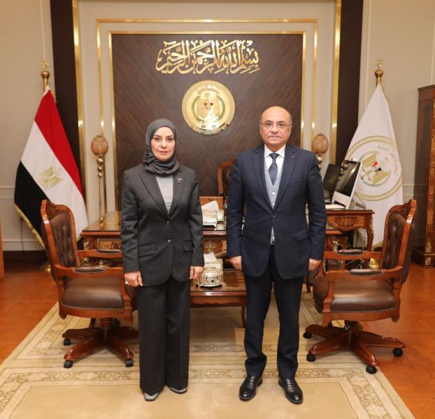 وزير العدل  يبحث مع سفيرة البحرين في القاهرة سبل تعزيز التعاون القضائي