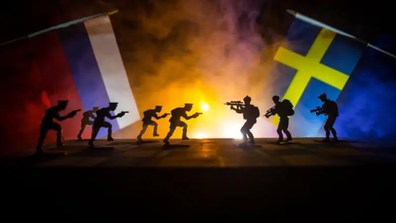 صورة تعبيرية للمواجهة بين روسيا والسويد