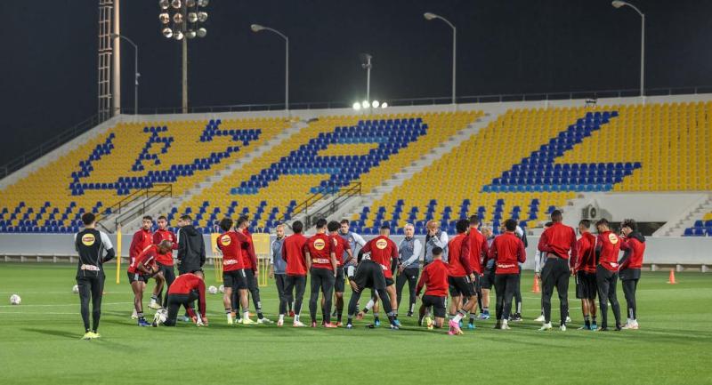 كأس مصر| الأهلي يختتم استعداداته لمباراة الزمالك