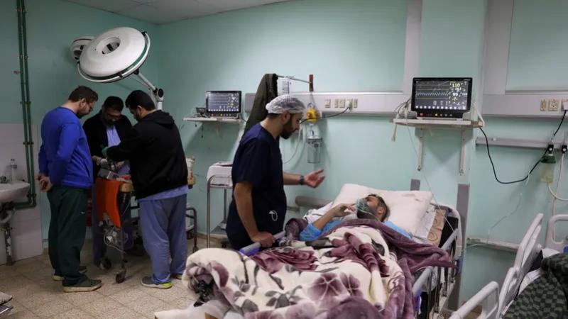 المستشفي الاوربي في شمالي غزة
